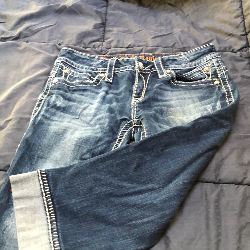Rock Revival Morgan Jean Crop